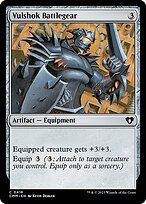 Glossy Finish Commander Masters Vulshok Battlegear ( #418 )