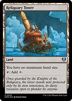 Glossy Finish Commander Masters Reliquary Tower ( #425 )
