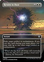 Glossy Finish Commander Masters Return to Dust ( #628 )