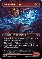Glossy Finish Commander Masters Storm-Kiln Artist ( #644 )