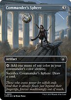 Glossy Finish Commander Masters Commander's Sphere ( #655 )