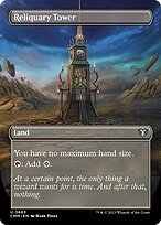 Glossy Finish Commander Masters Reliquary Tower ( #663 )
