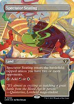 Glossy Finish Commander Masters Spectator Seating ( #664 )