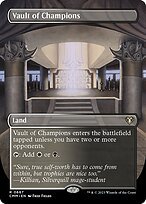 Glossy Finish Commander Masters Vault of Champions ( #667 )