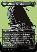 Glossy Finish Commander Masters Shirei, Shizo's Caretaker ( #676 )