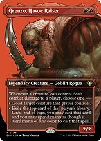 Glossy Finish Commander Masters Grenzo, Havoc Raiser ( #677 )