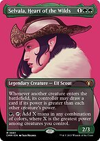 Glossy Finish Commander Masters Selvala, Heart of the Wilds ( #681 )