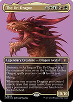 Glossy Finish Commander Masters The Ur-Dragon ( #689 )