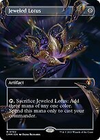 Glossy Finish Commander Masters Jeweled Lotus ( #702 )