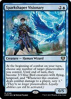 Glossy Finish Commander Masters Sparkshaper Visionary ( #726 )