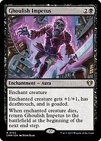 Glossy Finish Commander Masters Ghoulish Impetus ( #732 )