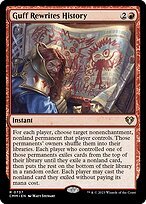 Glossy Finish Commander Masters Guff Rewrites History ( #737 )
