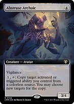 Glossy Finish Commander Masters Abstruse Archaic ( #744 )