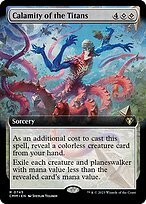 Glossy Finish Commander Masters Calamity of the Titans ( #745 )