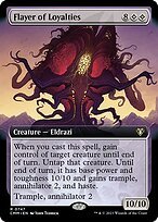 Glossy Finish Commander Masters Flayer of Loyalties ( #747 )