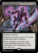Glossy Finish Commander Masters Ghoulish Impetus ( #763 )