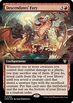 Glossy Finish Commander Masters Descendants' Fury ( #766 )