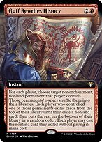 Glossy Finish Commander Masters Guff Rewrites History ( #767 )