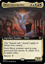 Glossy Finish Commander Masters Sliver Gravemother ( #777 )