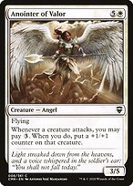 Glossy Finish Commander Legends Anointer of Valor ( #8 )