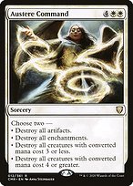 Glossy Finish Commander Legends Austere Command ( #12 )