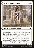 Glossy Finish Commander Legends Court Street Denizen ( #17 )