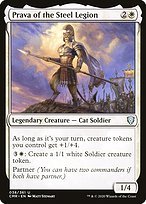Glossy Finish Commander Legends Prava of the Steel Legion ( #38 )