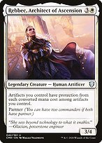 Glossy Finish Commander Legends Rebbec, Architect of Ascension ( #42 )