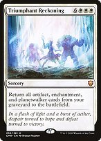 Glossy Finish Commander Legends Triumphant Reckoning ( #52 )