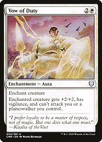Glossy Finish Commander Legends Vow of Duty ( #54 )