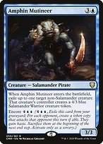 Glossy Finish Commander Legends Amphin Mutineer ( #55 )