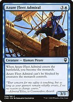 Glossy Finish Commander Legends Azure Fleet Admiral ( #58 )