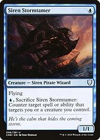 Glossy Finish Commander Legends Siren Stormtamer ( #96 )