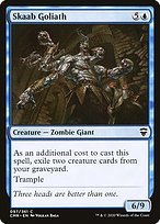 Glossy Finish Commander Legends Skaab Goliath ( #97 )