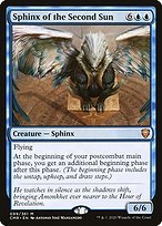 Glossy Finish Commander Legends Sphinx of the Second Sun ( #99 )