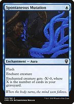 Glossy Finish Commander Legends Spontaneous Mutation ( #100 )