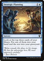 Glossy Finish Commander Legends Strategic Planning ( #101 )