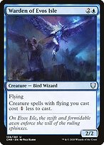 Glossy Finish Commander Legends Warden of Evos Isle ( #106 )
