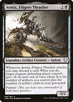 Glossy Finish Commander Legends Armix, Filigree Thrasher ( #108 )