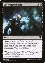 Glossy Finish Commander Legends Bitter Revelation ( #109 )