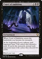 Glossy Finish Commander Legends Court of Ambition ( #114 )