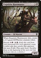 Glossy Finish Commander Legends Exquisite Huntmaster ( #122 )
