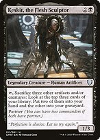 Glossy Finish Commander Legends Keskit, the Flesh Sculptor ( #131 )