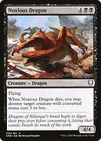Glossy Finish Commander Legends Noxious Dragon ( #139 )