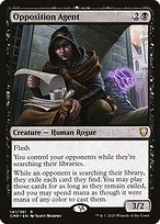 Glossy Finish Commander Legends Opposition Agent ( #141 )