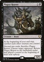 Glossy Finish Commander Legends Plague Reaver ( #143 )