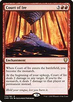 Glossy Finish Commander Legends Court of Ire ( #170 )