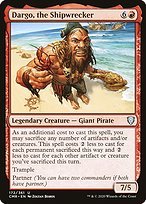 Glossy Finish Commander Legends Dargo, the Shipwrecker ( #172 )