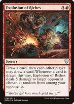 Glossy Finish Commander Legends Explosion of Riches ( #176 )