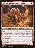 Glossy Finish Commander Legends Kediss, Emberclaw Familiar ( #188 )